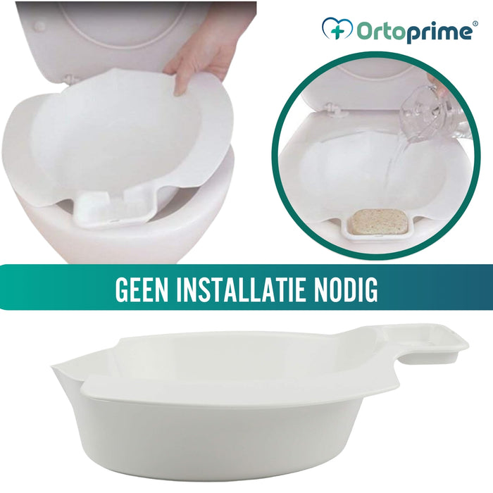 Bidet Opzetstuk WC voor Intieme Hygiëne | Zeephouder