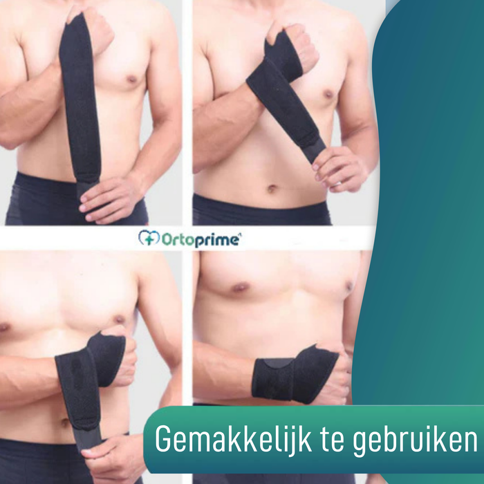 Polsbrace voor Peesschot | Neopreen Polssteun