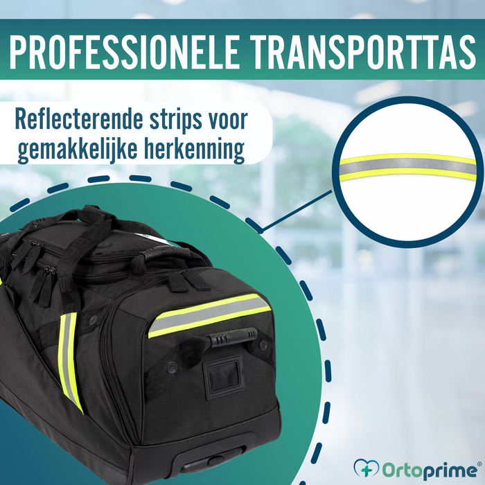 Professionele Brandweer Trolleytas met Wielen voor PBM