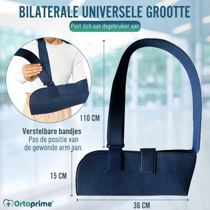 Verstelbare Bilaterale Arm Sling met Verstelbare Band | One Size