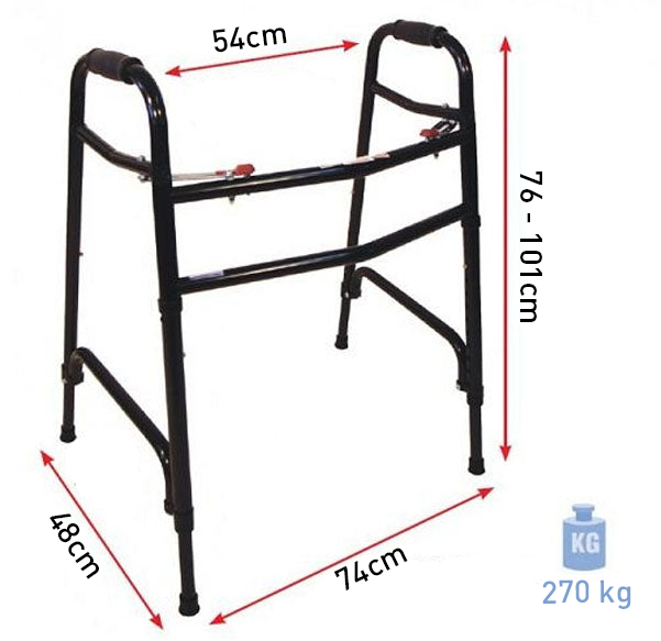 Orthopedische XL Looprek | Verstelbaar in Hoogte