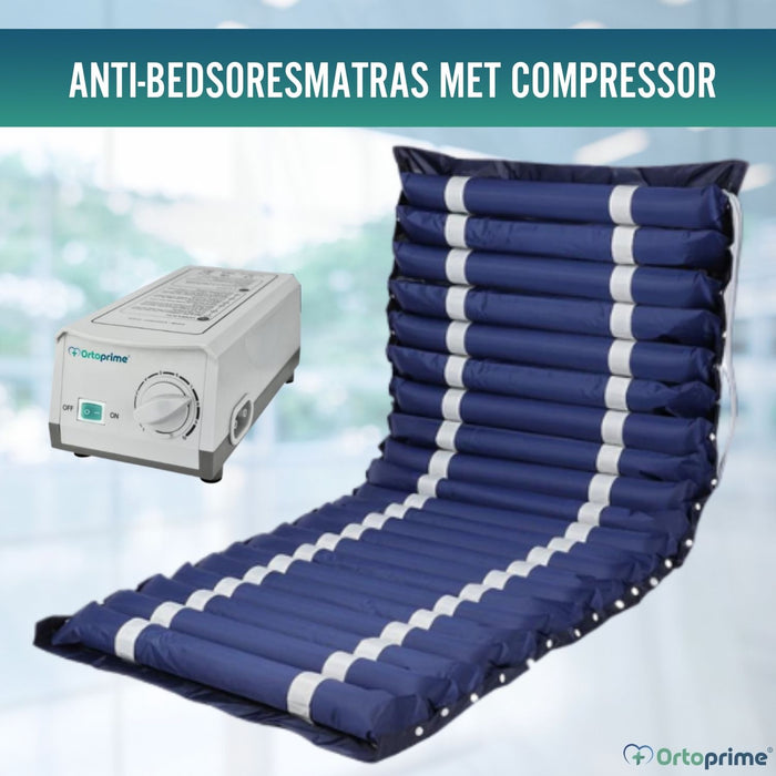 Lucht Anti-decubitusmatras met Stille Compressor voor Bed