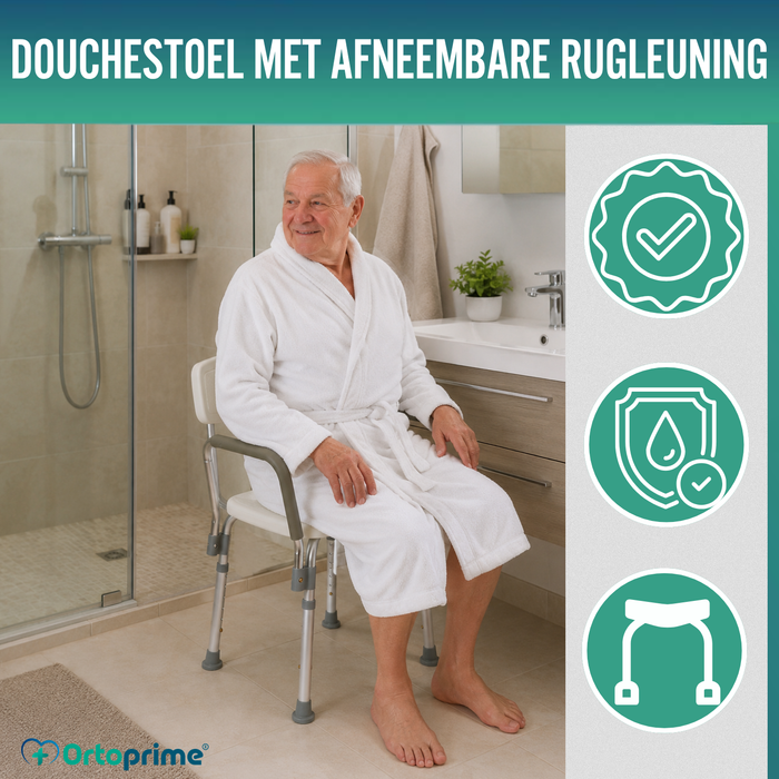 Douche Stoel met Armleuningen Comfort