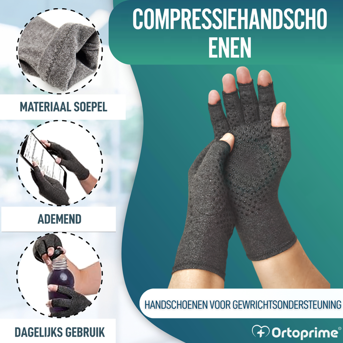 Pak Compressiehandschoenen voor Artritis en Artrose