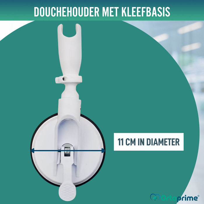 Douchehouder met Zuignap en Hendel | Universele Houder