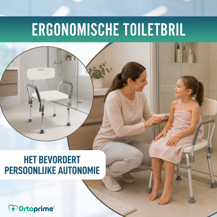 Douche Stoel met Armleuningen Comfort