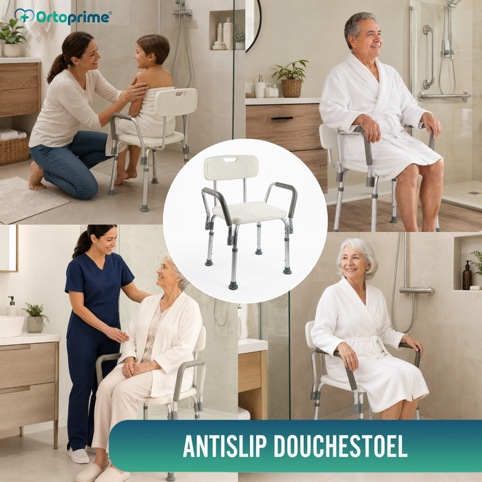 Douche Stoel met Armleuningen Comfort