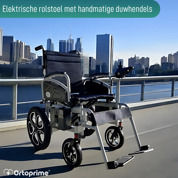 Opvouwbare Elektrische Rolstoel met Gelbatterij | 5 Snelheden