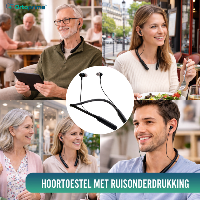 Oplaadbare Gehoorversterker met Ruisonderdrukking