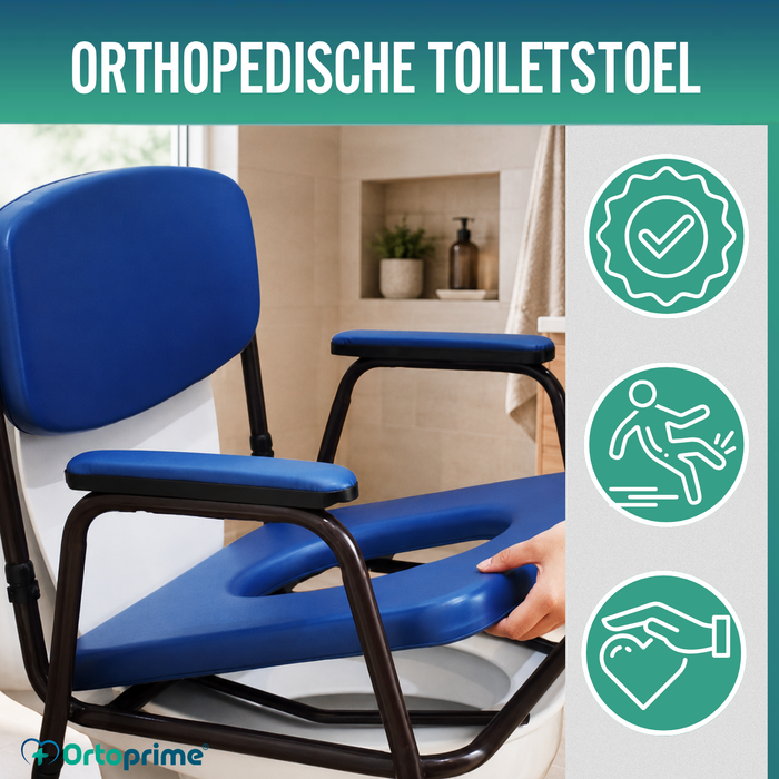 Gewatteerde WC-stoel met Draagbaar Toilet