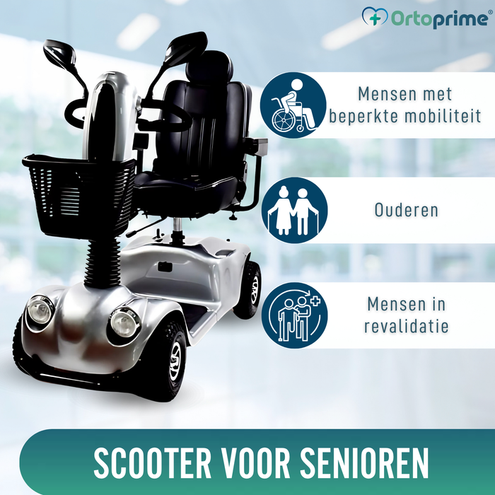 Elektrische Scooter Volwassenen | 4 Wielen Integrale Vering