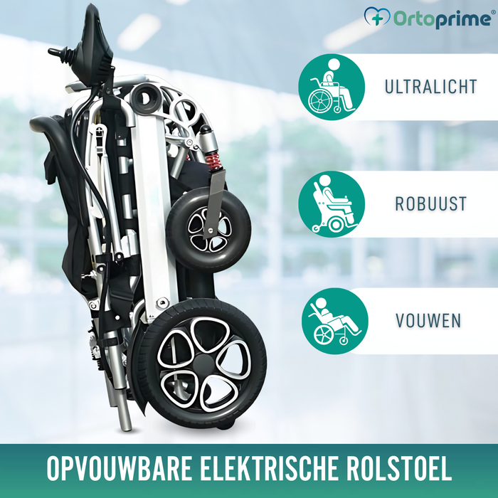 Elektrische Ultralichte Rolstoel met Lithiumbatterij