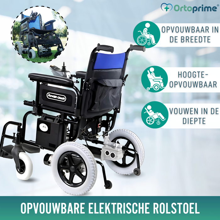 Elektrische rolstoel voor beperkte mobiliteit | Massieve wielen