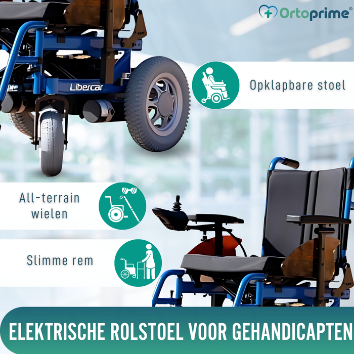 Verstelbare elektrische rolstoel | Meerdere posities
