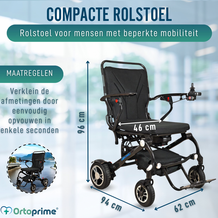 Draagbare Elektrische Rolstoel van Hoge Prestaties