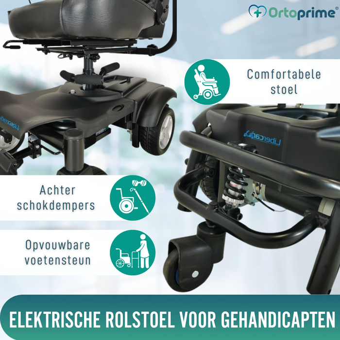 Elektrische Rolstoel Demontabel met Digitale Joystick