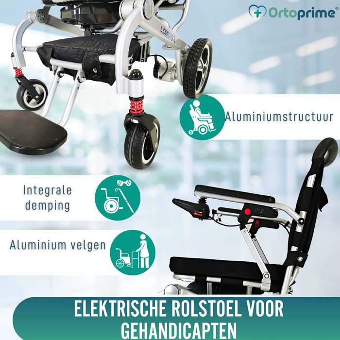 Ultralichte Rlektrische Rolstoel met Lithiumbatterij