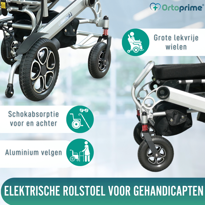 Elektrische Ultralichte Rolstoel met Lithiumbatterij