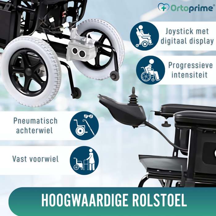 Elektrische Rolstoel | Systeem voor Snelle Opvouwbaarheid
