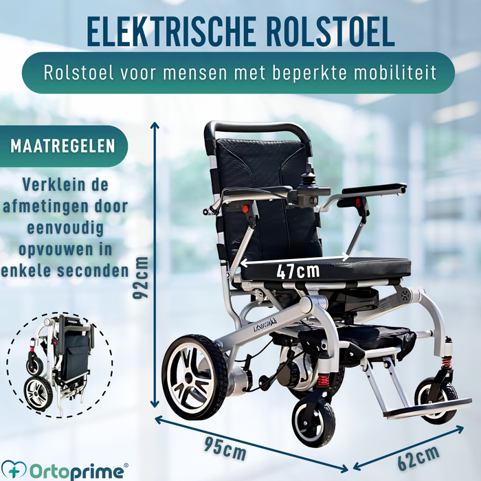 Ultralichte Rlektrische Rolstoel met Lithiumbatterij