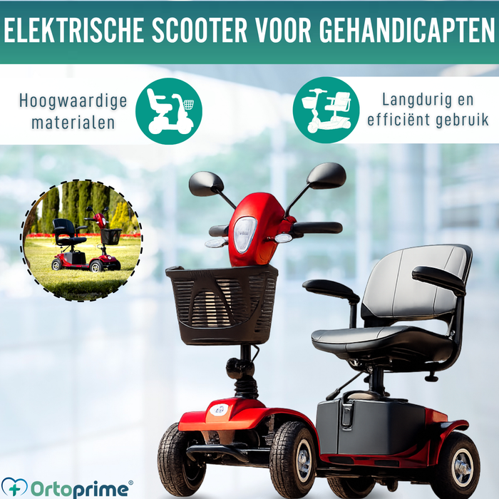 Opvouwbare Scootmobiel voor Beperkte Mobiliteit | Gehele Vering
