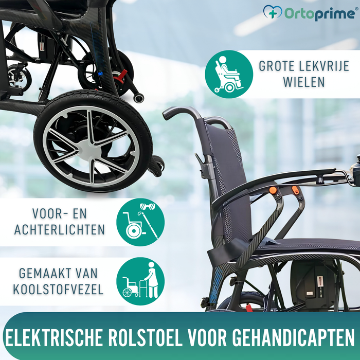 Compacte Elektrische Rolstoel | Carbonfiber