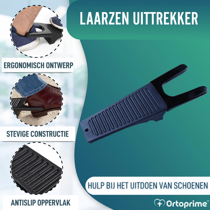 Orthopedische Plastic Schoenlepel Antislip | 13 cm
