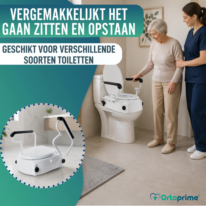 Verstelbare WC-verhoger OrtoPrime Comfort