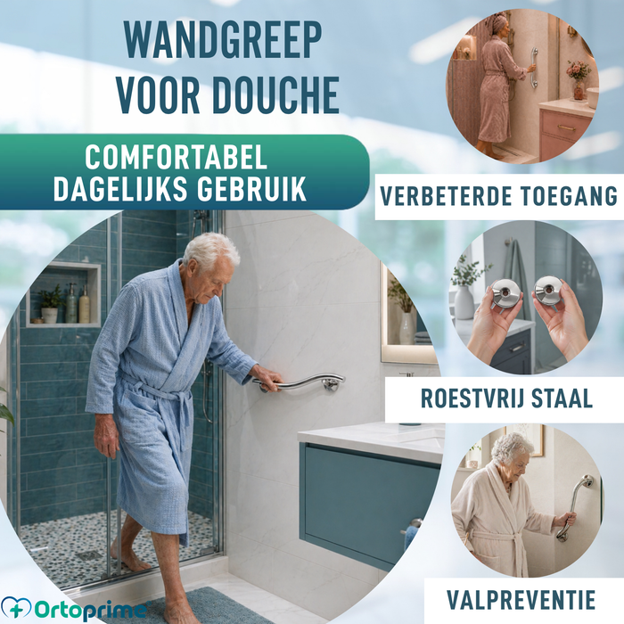 Steunbeugel voor Bad in RVS | 35 cm