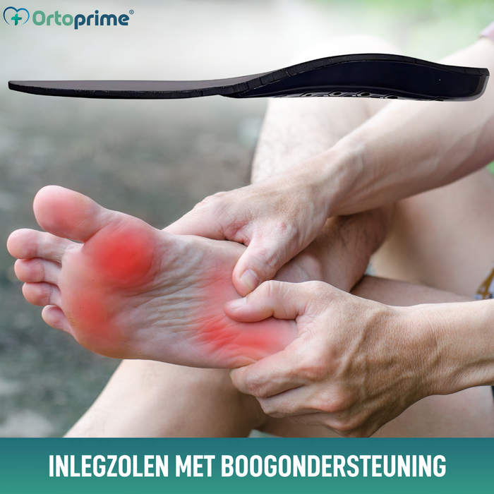 Orthopedische inlegzolen voor plantaire fasciitis | 3 maten