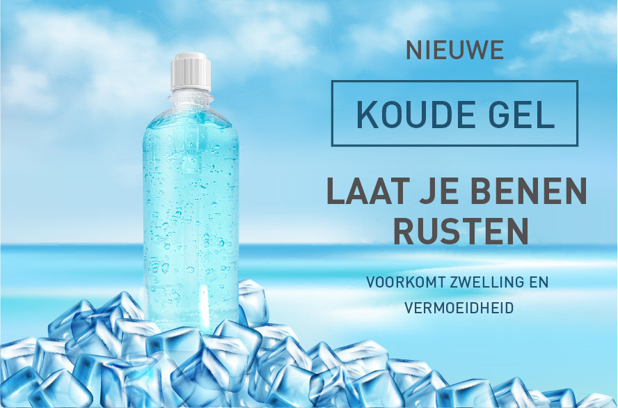 Intensieve Koude Gel voor Vermoeide Benen | Verfrissend Effect