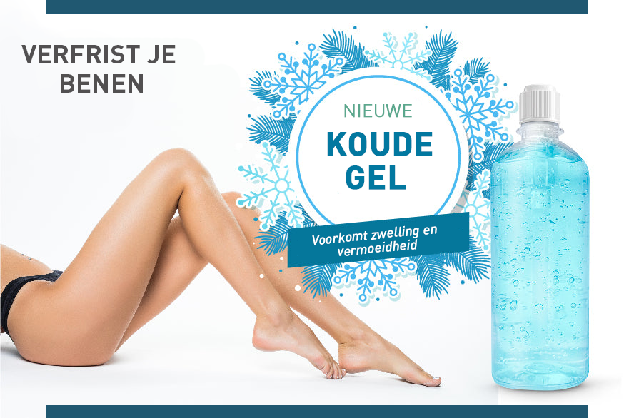 Intensieve Koude Gel voor Vermoeide Benen | Verfrissend Effect