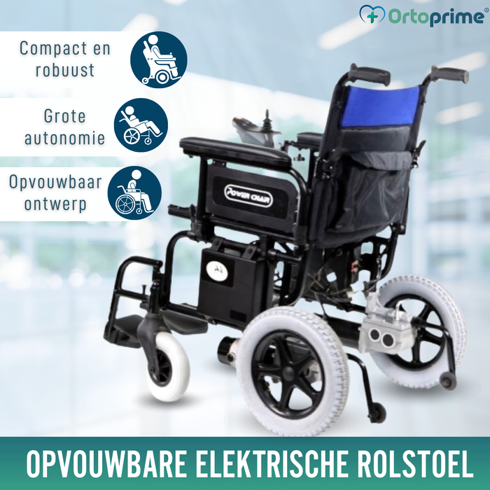 Elektrische Rolstoel | Systeem voor Snelle Opvouwbaarheid
