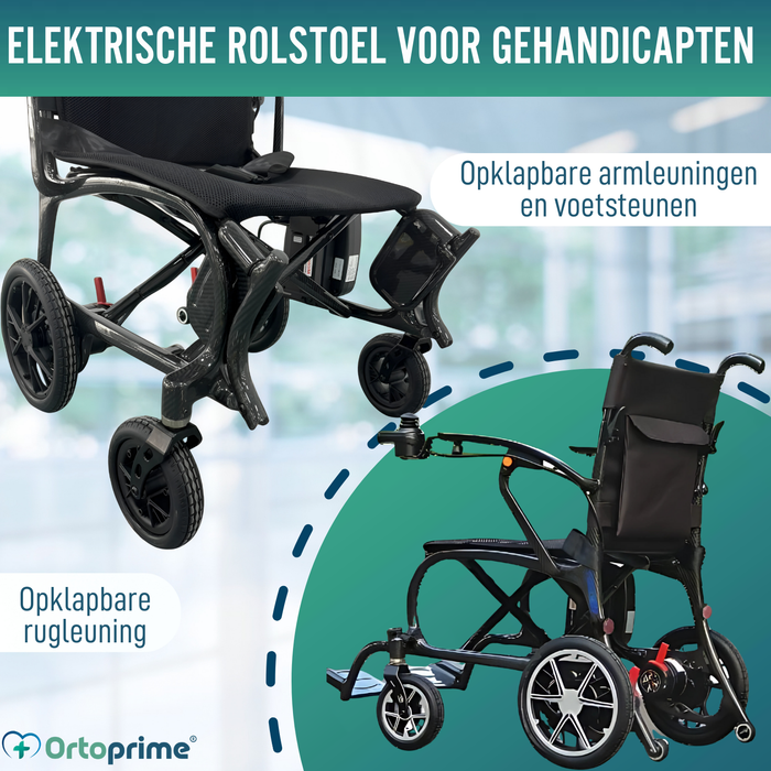Compacte Elektrische Rolstoel | Carbonfiber