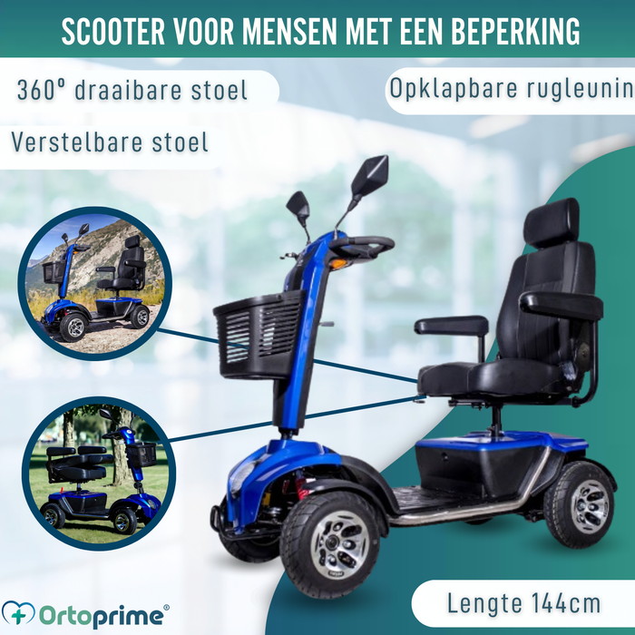 Scooter voor Invaliden van de Nieuwste Generatie | All Terrain