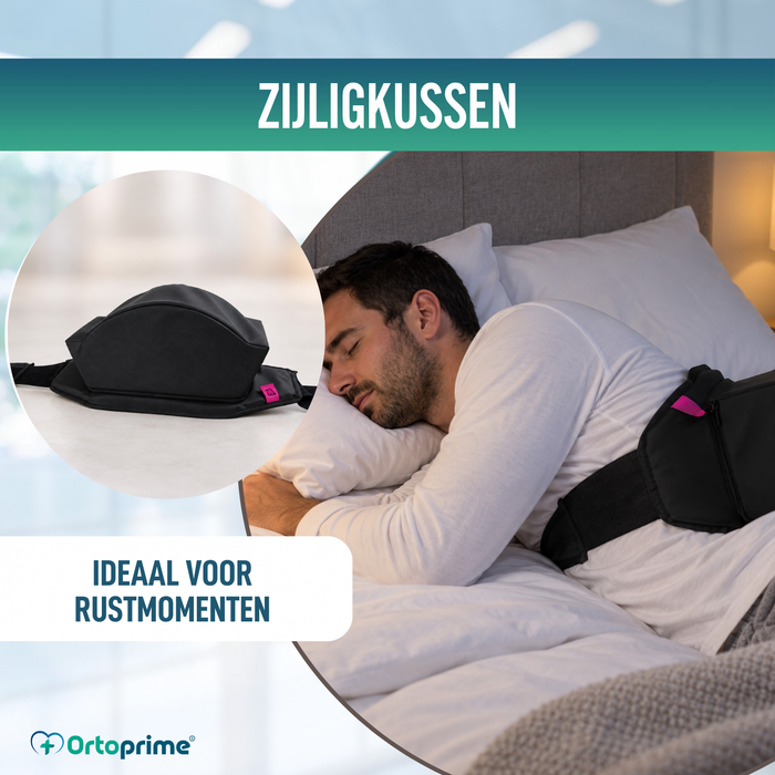 Riem met Zijdelingse Positioneringskussen | Slaapapneu