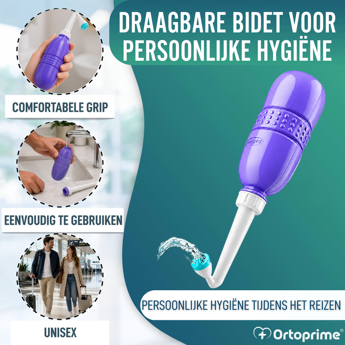 Draagbare Bidet voor Intieme Hygiëne Unisex | 400 ml
