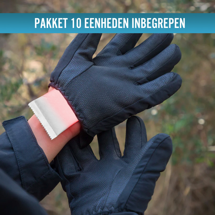 Instant Warmte Handwarmers | Pak van 10 Stuks