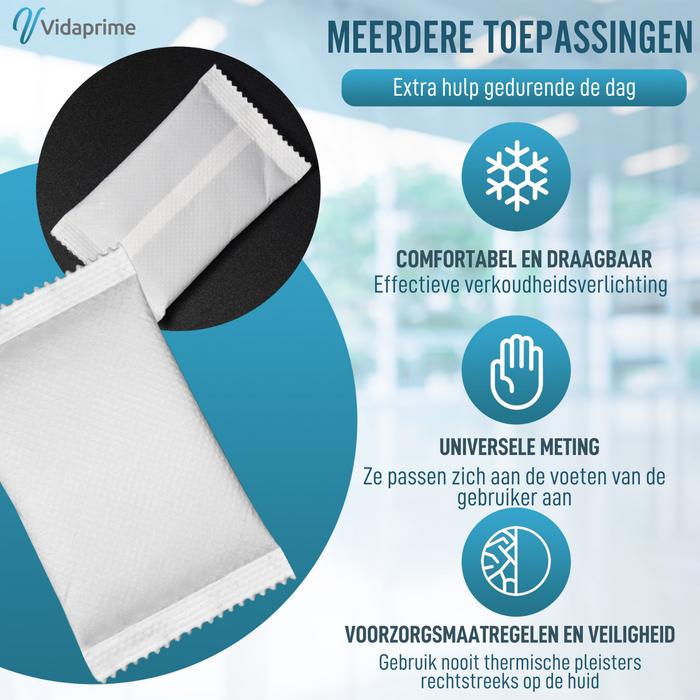 Instant Warmte Handwarmers | Pak van 10 Stuks