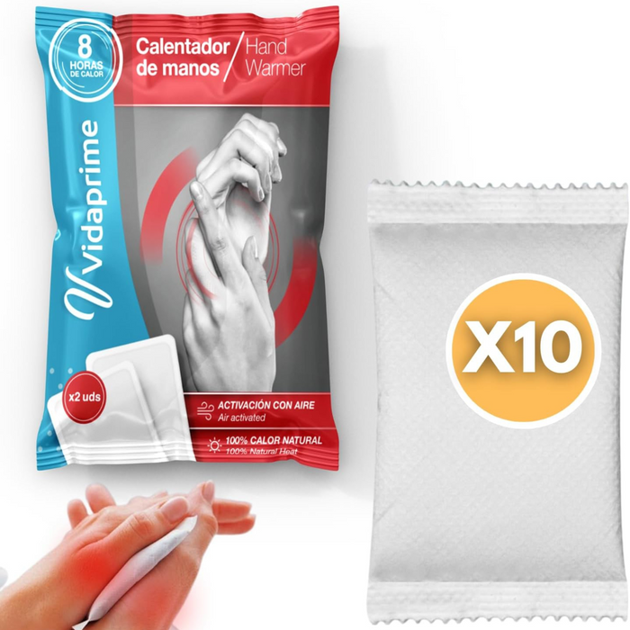 Instant Warmte Handwarmers | Pak van 10 Stuks