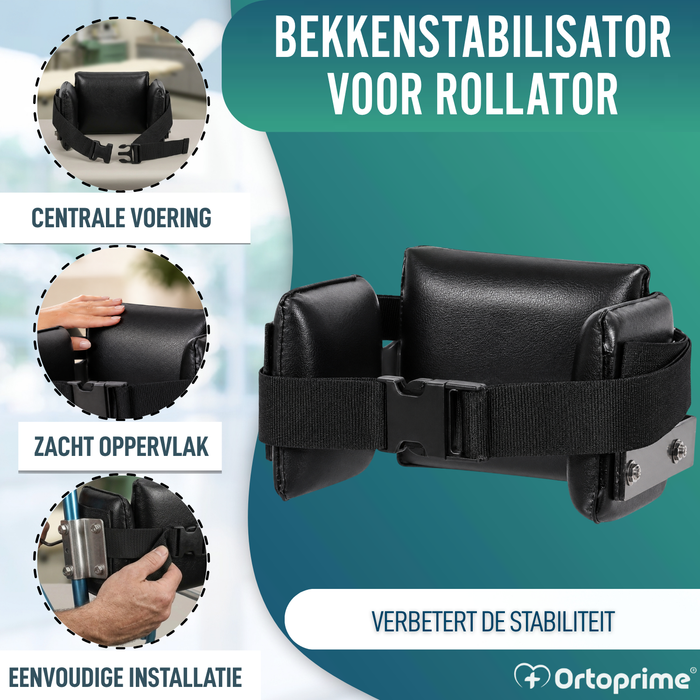 Bekkensteun voor Rollator | Heupstabilisator