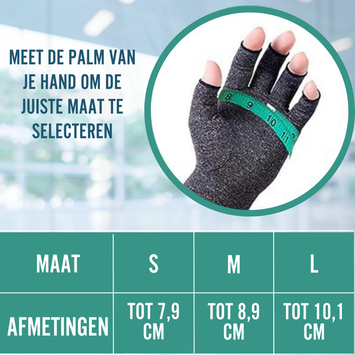 Pak Compressiehandschoenen voor Artritis en Artrose