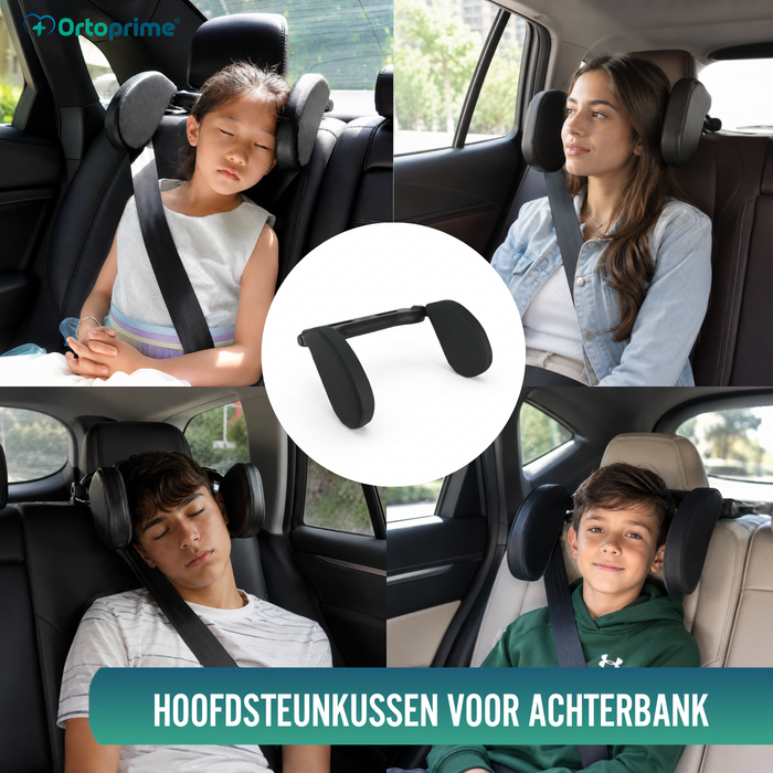 Autohoofdsteun voor Achterbank | Inklapbaar