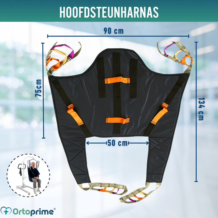 Orthopedische Lift met Harnas en Hoofdsteun Inbegrepen