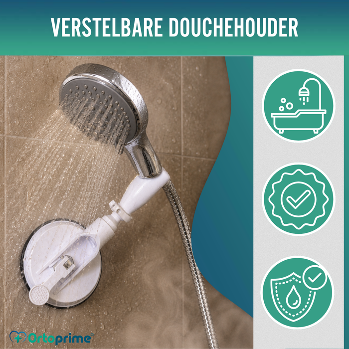 Douchehouder met Zuignap en Hendel | Universele Houder
