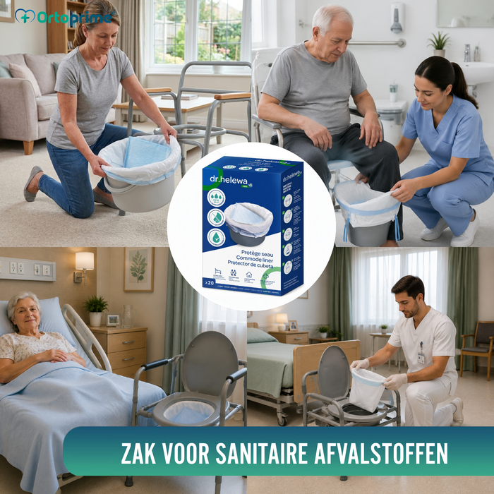 Wegwerp WC Zakjes Absorberend | Set van