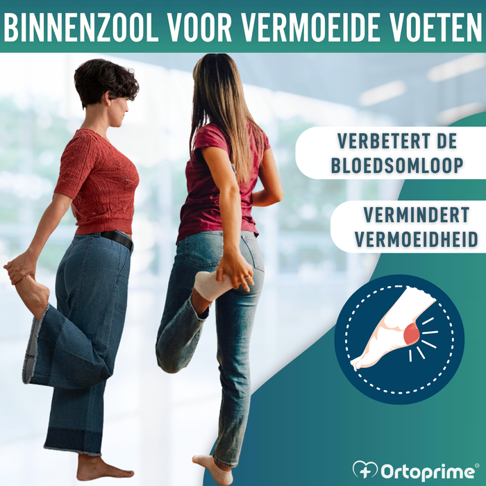 Orthopedische inlegzolen voor plantaire fasciitis | 3 maten