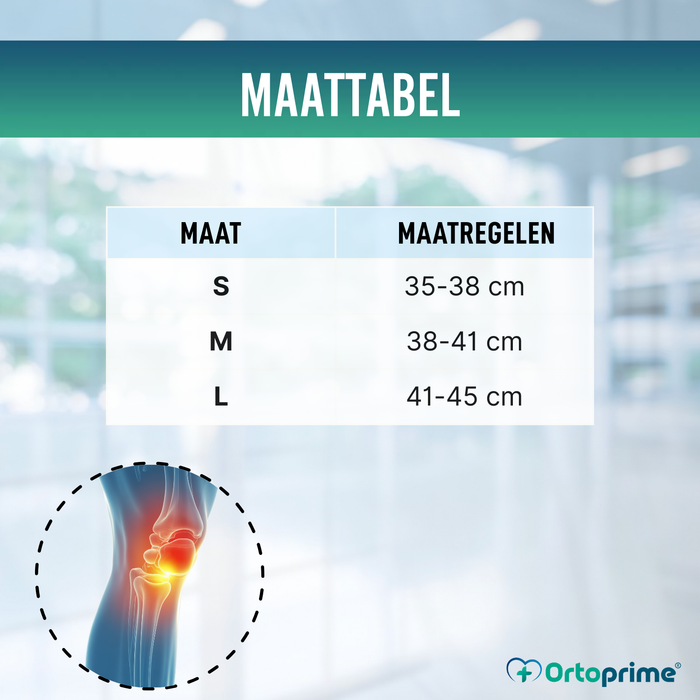 Knieschoner bij Artrose | Kniesupport in 3 Maten