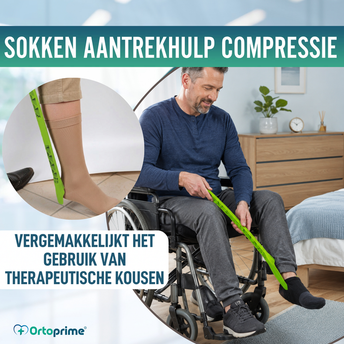 Aantrekhulp voor Sokken en Compressiekousen