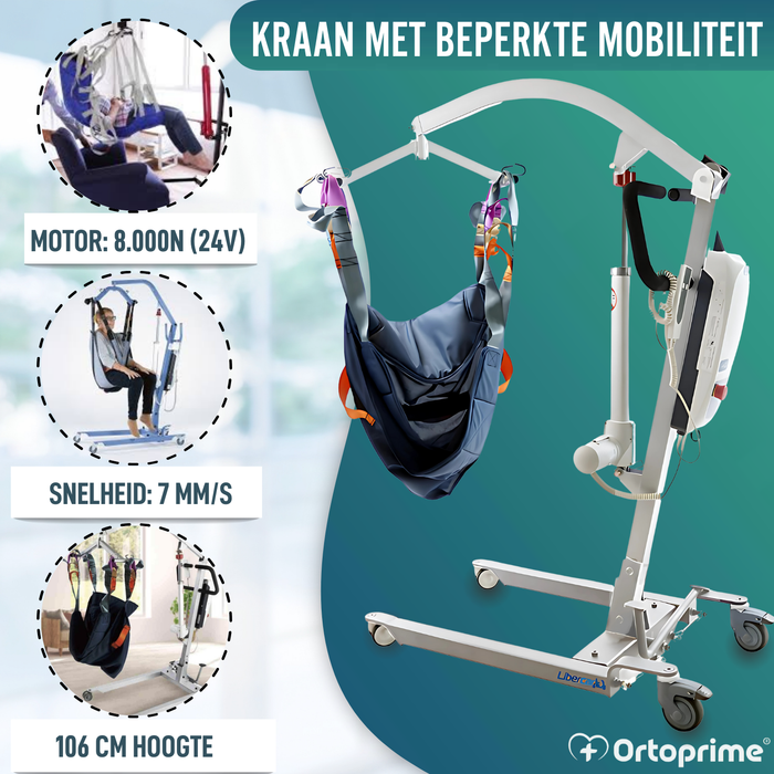 Kraan voor Patiëntenheffing Hoge Kwaliteit | Inclusief Harnas